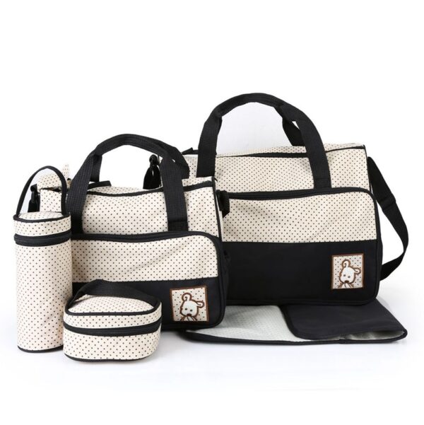 Sac à Langer 5 en 1 avec doublure en polyester – Image 4