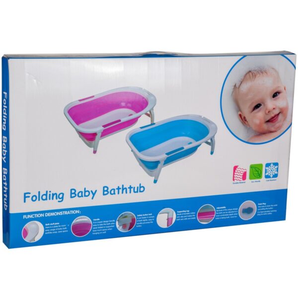 Baignoire pour bébé pliable et portable – Image 4