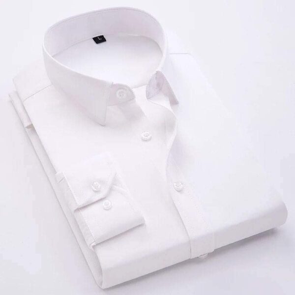 Chemise doux et léger 100% coton – Blanc