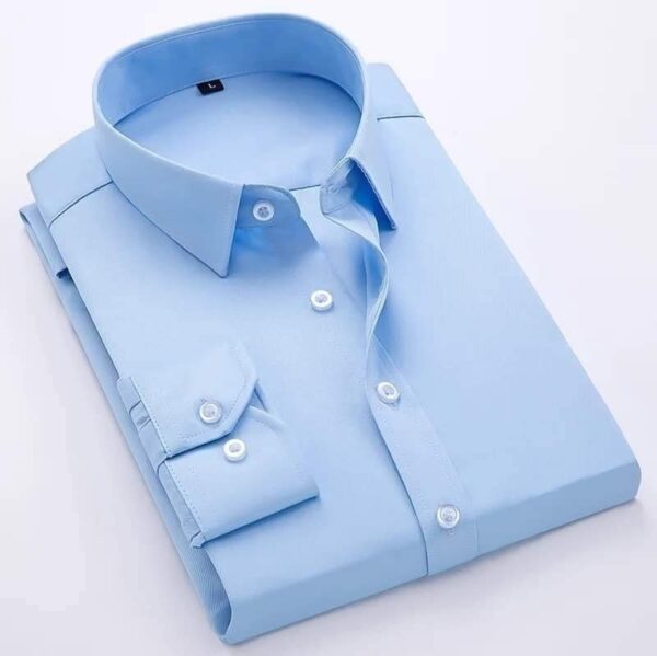 Chemise doux et léger 100% coton – Bleu ciel