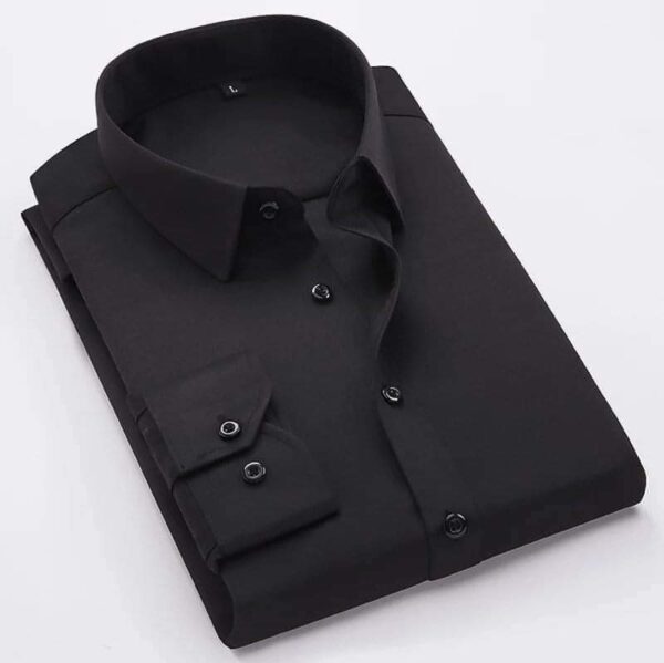 Chemise doux et léger 100% coton – Noir