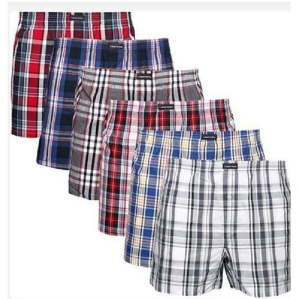 Lot De 6 Boxers Culotte Homme – Multicolore