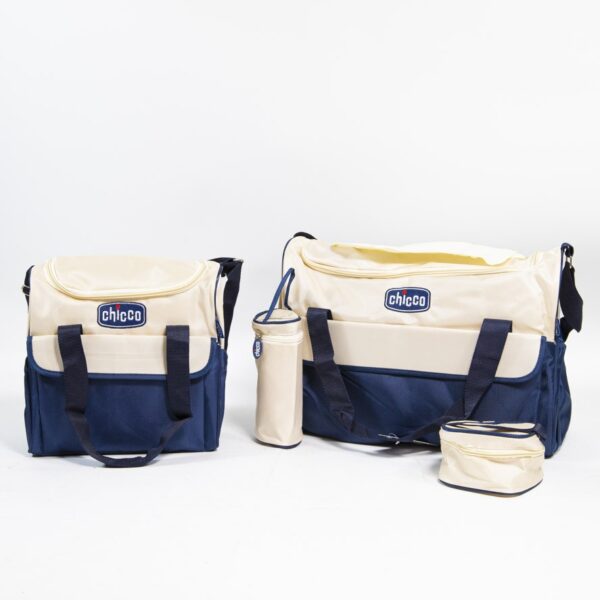 Sac à Langer Chicco 5 Pièces- Bleu