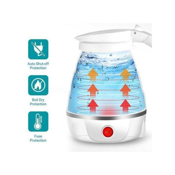 Bouilloire Electrique Pliable Portable, Bouilloire A Eau De Voyage – Image 3