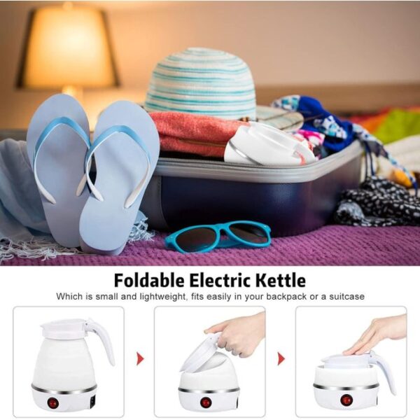 Bouilloire Electrique Pliable Portable, Bouilloire A Eau De Voyage – Image 6