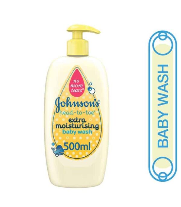 Baby Johnson Wash Tête à Pied Extra Hydratant - 500 ml