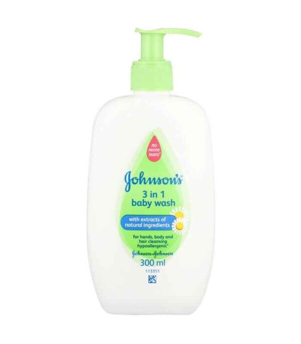 Gel de douche Baby Johnson’s Pour bébé 3 En 1 – 500 ml