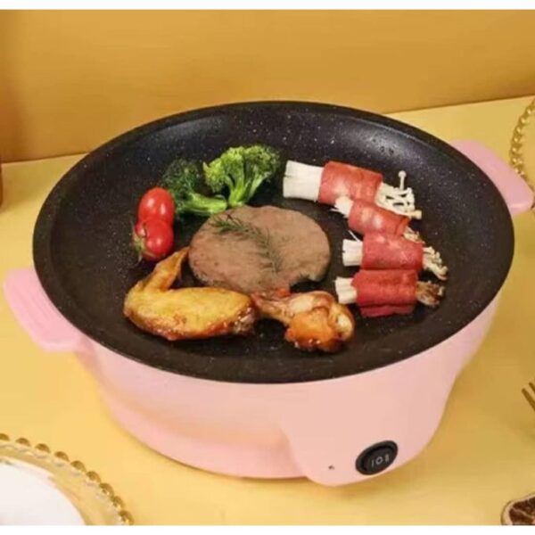 Poêle Electrique Multifonction Pour Grillé - 22Cm – Image 2
