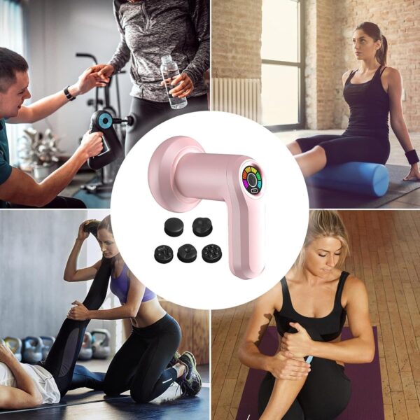 Machine à sculpter le corps sans fil Masseur électrique de la cellulite à main – Image 4