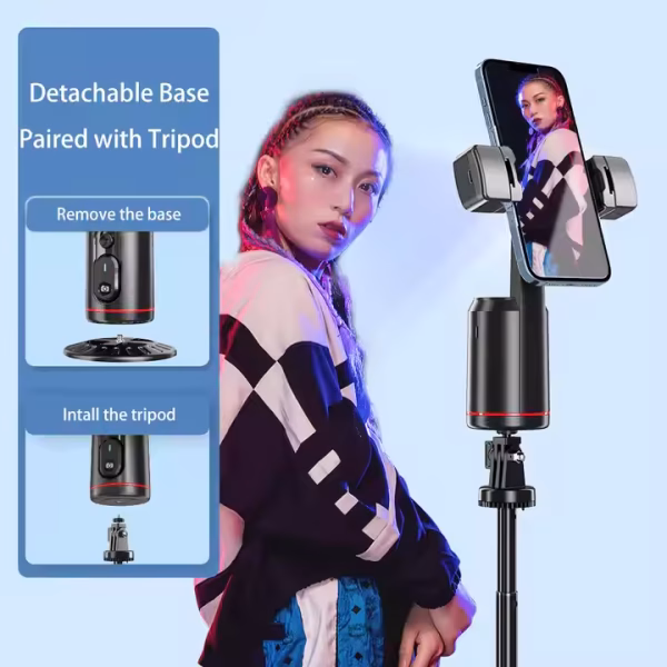 360 degrés suivi du visage automatique Al contrôle de gestes rapide – Image 4