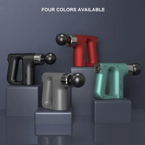 Pistolet de massage multifonctionnel pour la relaxation profonde des muscles – Image 3