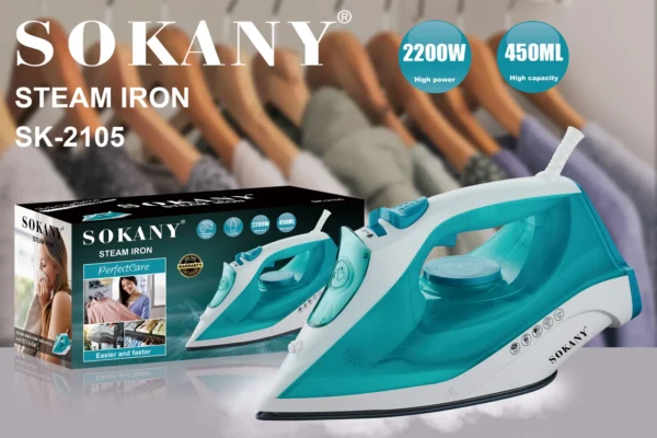 Fer à repasser Sokany - SK-2105 - 2200 watts – Image 2