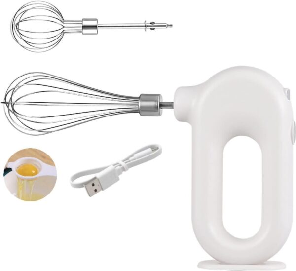 Batteur, fouet à main électrique sans fil - 4 vitesses - 1500mAh – Image 5