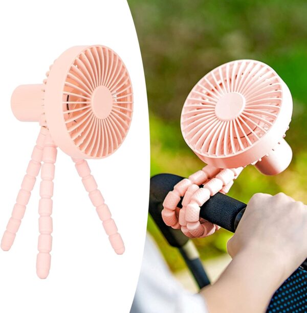 Mini ventilateur portable rechargeable pour l'intérieur et l'extérieur