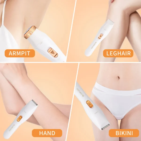 Mini Rasoir Blawless 3 en 1 Pour Aisselles - Sourcils Et Nez – Image 3