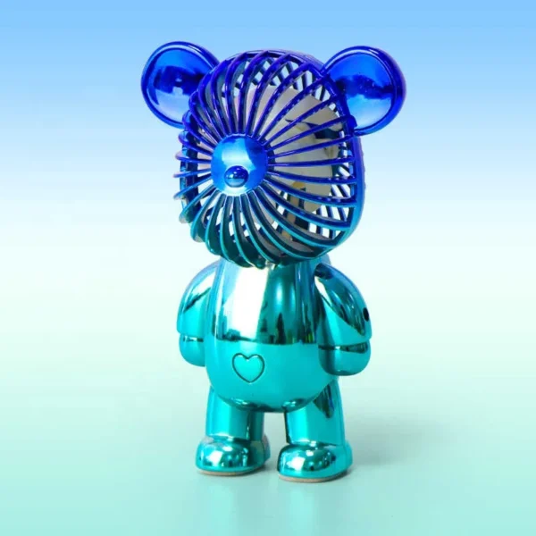 Mini Ventilateur En Forme D'Ours Multicoloré – Image 5