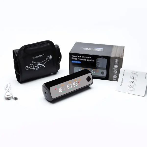 Tensiomètre rechargeable numérique avec écran LCD – Image 4