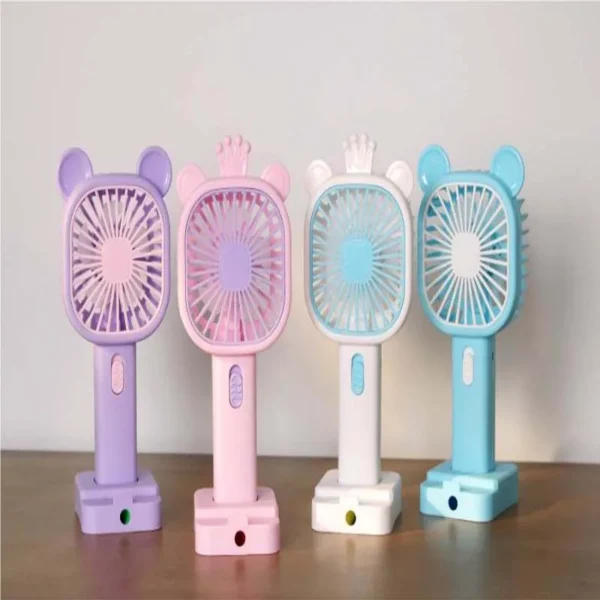 Ventilateur portatif de charge USB pour étudiants et enfants avec conception de canif – Image 5