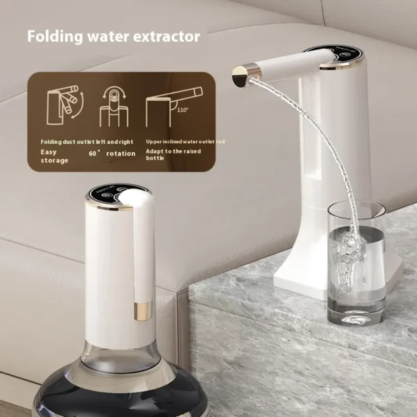 Distributeur intelligente d'eau automatique pliante et portable – Image 2