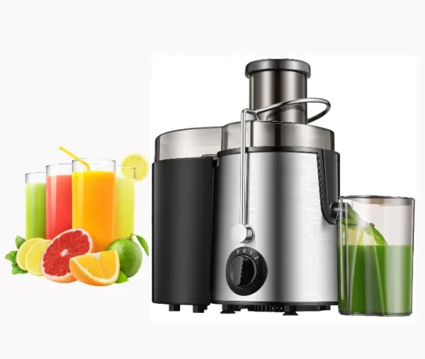 Presse-agrumes - extracteur de jus Sovio en acier inoxydable - 850W – Image 2