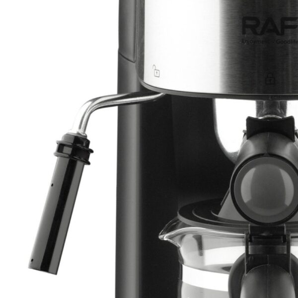 Machine à café  RAF expresso italienne avec mousseur à lait – Image 4