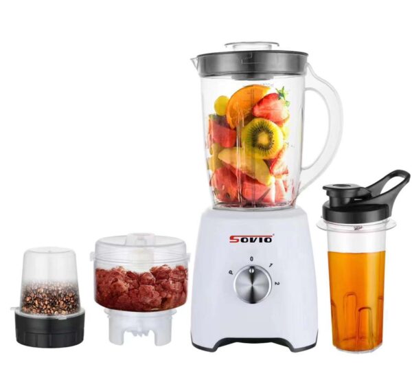 Blender Multifonction Sovio SC-416 – 1200W (4 en 1)