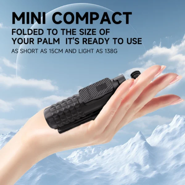 Mini perche à selfie 3 en 1 pour téléphone portable – Image 4